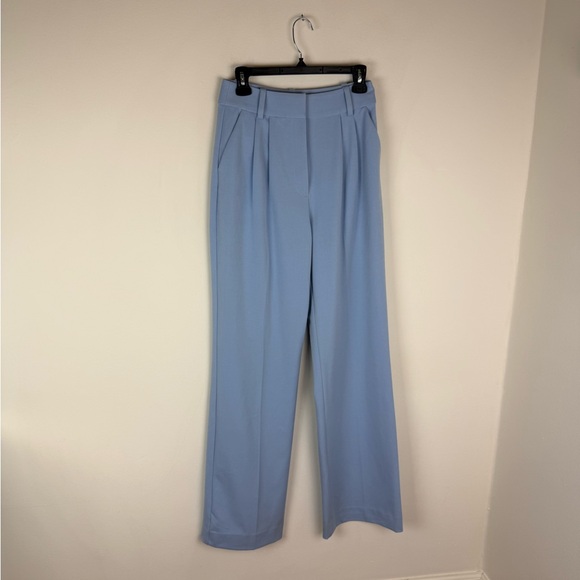 Favorite Daughter Sky Blue Wide Leg Pants Trousers Size 4 - Picture 2 of 7